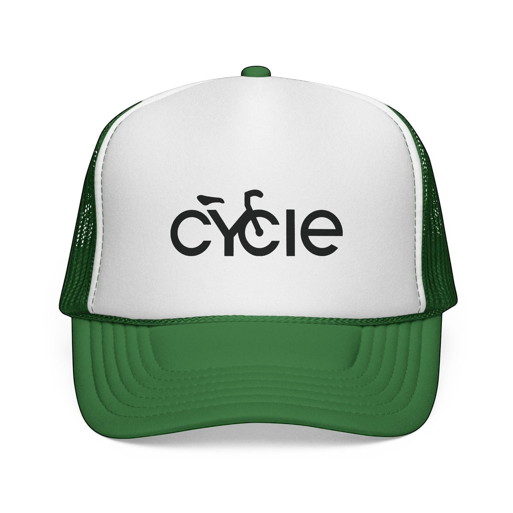 Cycle Trucker Hat – Minimal Bike Logo Mesh Cap