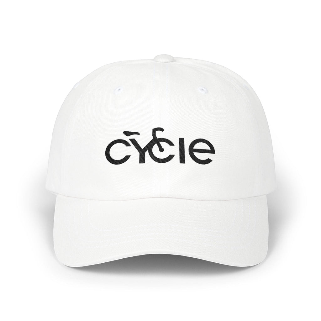 Cycle Dad Cap – Embroidered Bicycle Logo Adjustable Hat