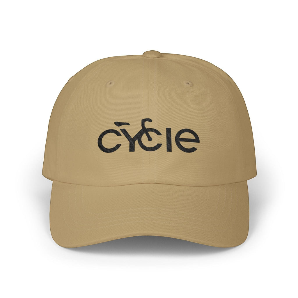 Cycle Dad Cap – Embroidered Bicycle Logo Adjustable Hat