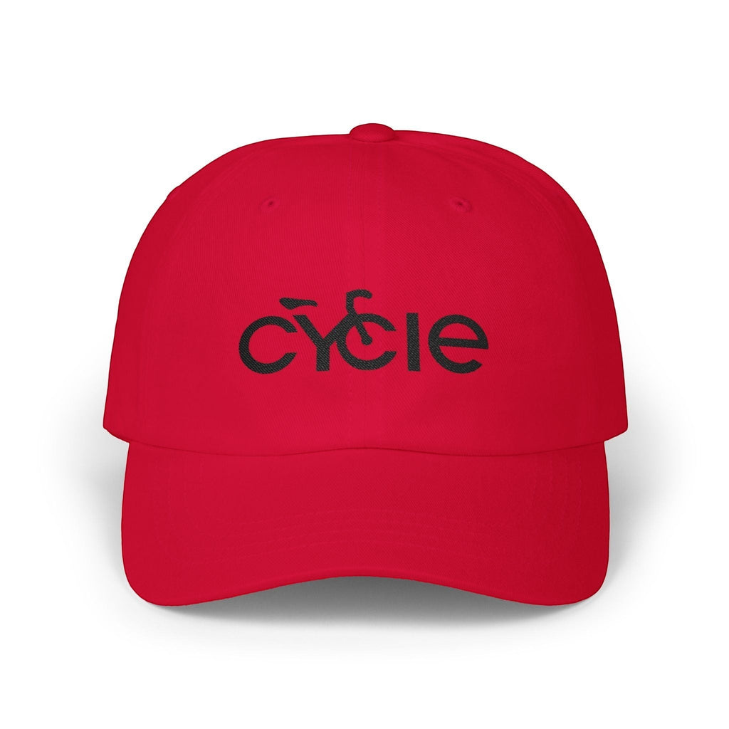 Cycle Dad Cap – Embroidered Bicycle Logo Adjustable Hat