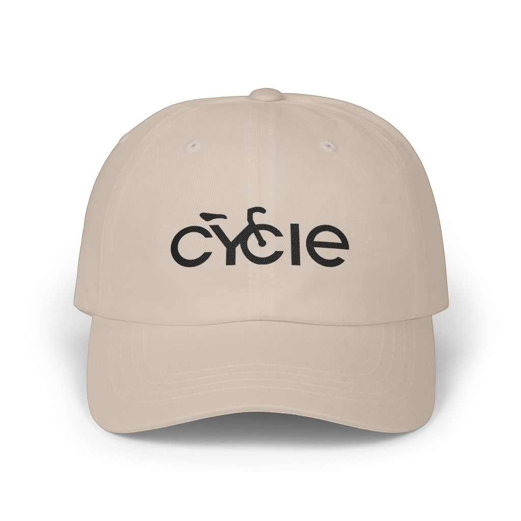 Cycle Dad Cap – Embroidered Bicycle Logo Adjustable Hat