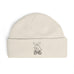 Embroidered Moose on Bike Cuff Beanie