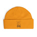 Embroidered Moose on Bike Cuff Beanie