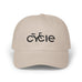 Cycle Dad Cap – Embroidered Bicycle Logo Adjustable Hat