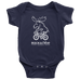 Infant Moose Onesie (white Ink)