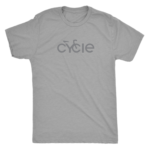 Men's Cycle T-Shirt (grey ink)