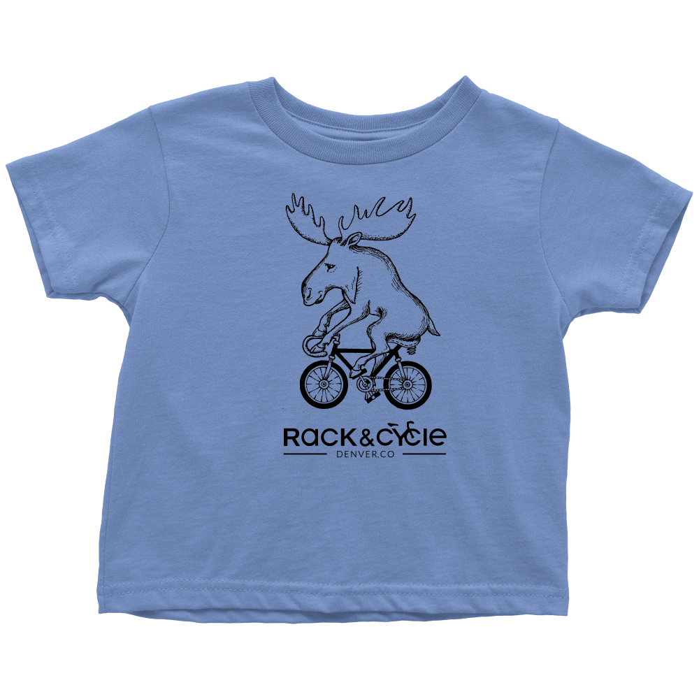 Toddler Moose T-Shirt (black ink)